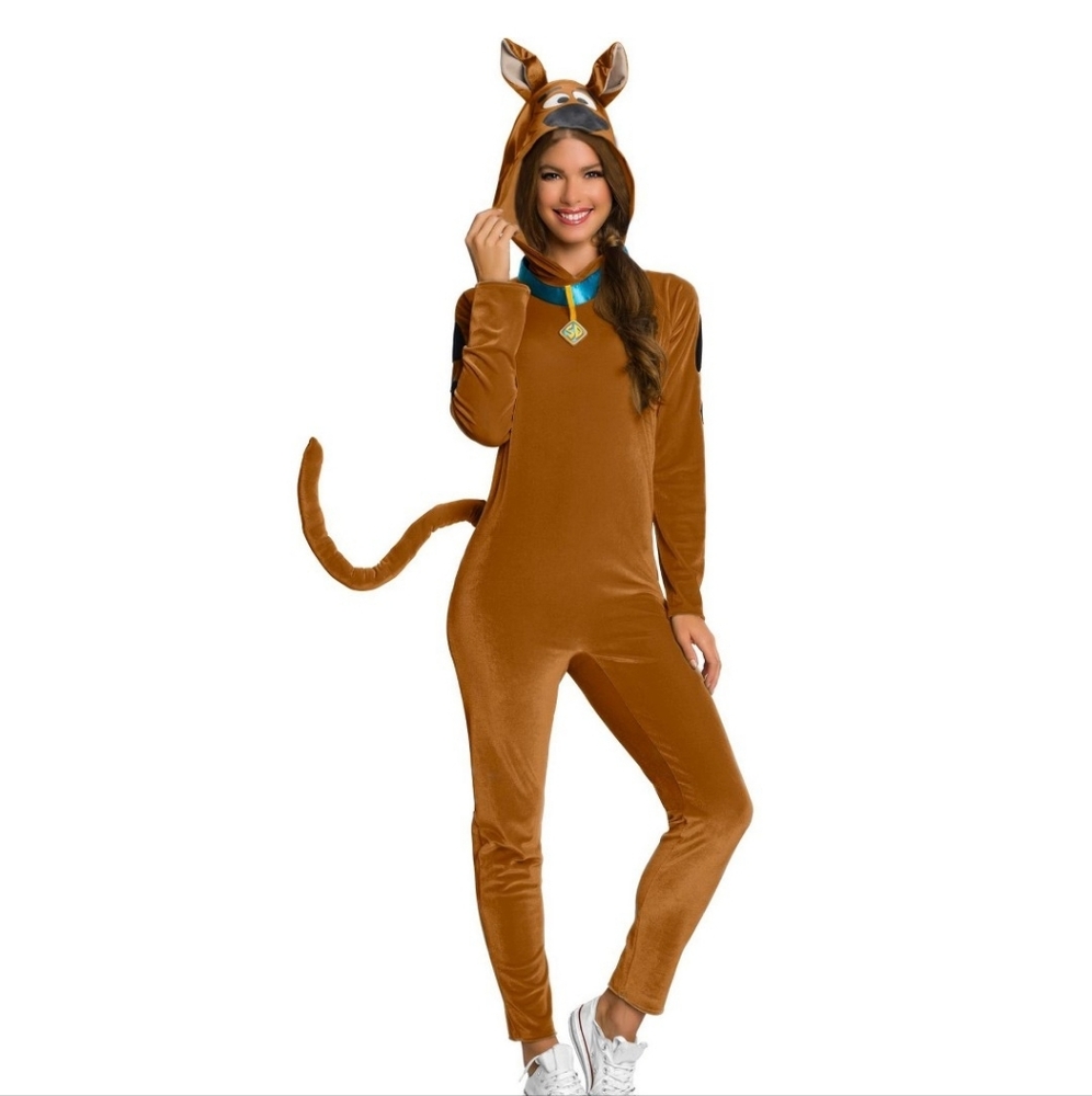Women's Rubie's Scooby Doo Onesie Costume Size Small S